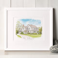 Watercolor House Sketch