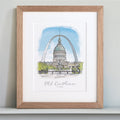 Our Favorite Place Watercolor Sketch