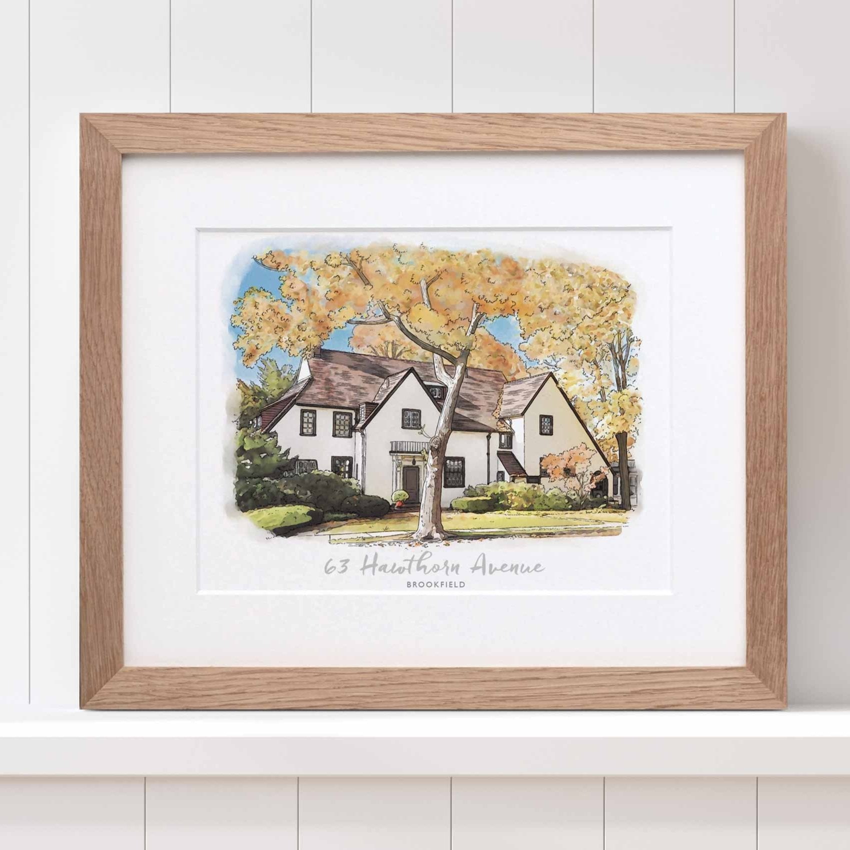 Watercolour home painting, Custom House Portrait, Watercolour art, Watercolour House Portrait, House Moving Gift, popular House Painting from Photo