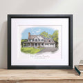 GMA Watercolor House Sketch