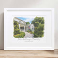 GMA Watercolor House Sketch