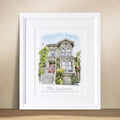 GMA Watercolor House Sketch