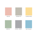 Couples Color Block People Line Portrait