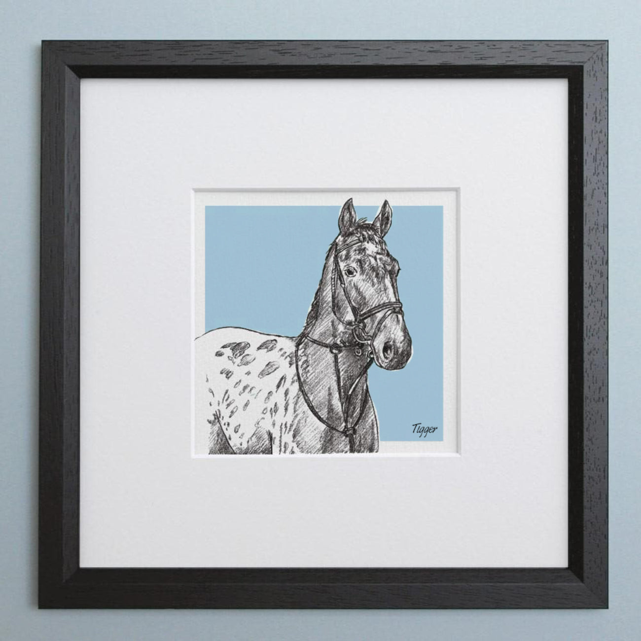 letterfest illustration Bespoke Horse Illustration