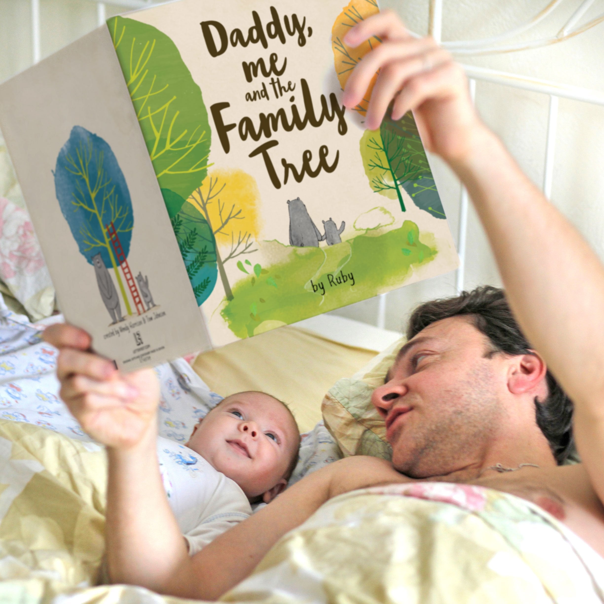 Personalized Kids Book - Daddy Me And The Family Tree – Letterfest 🇺🇸