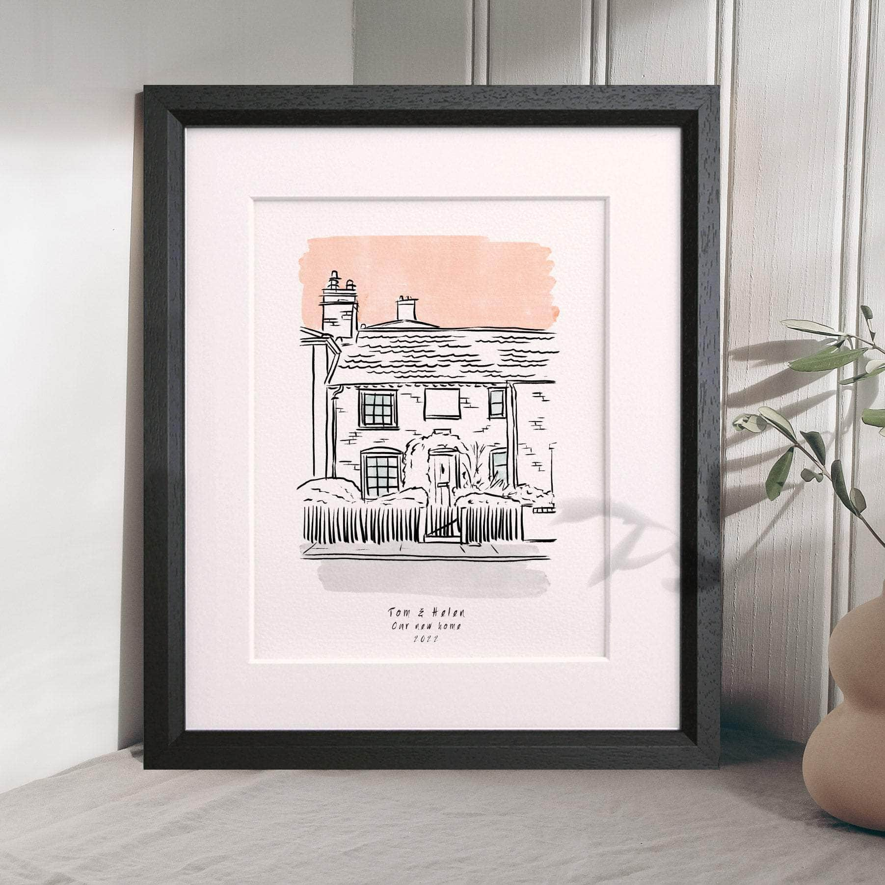 Bespoke Home hot Illustration Print