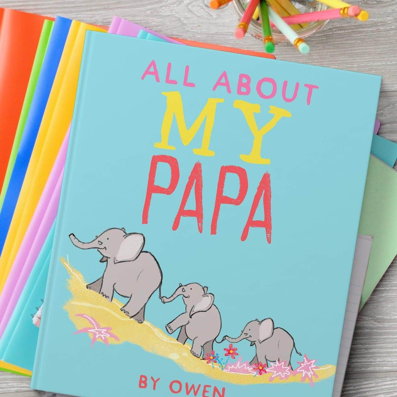 Personalized Kids Book - Daddy Me And The Family Tree – Letterfest