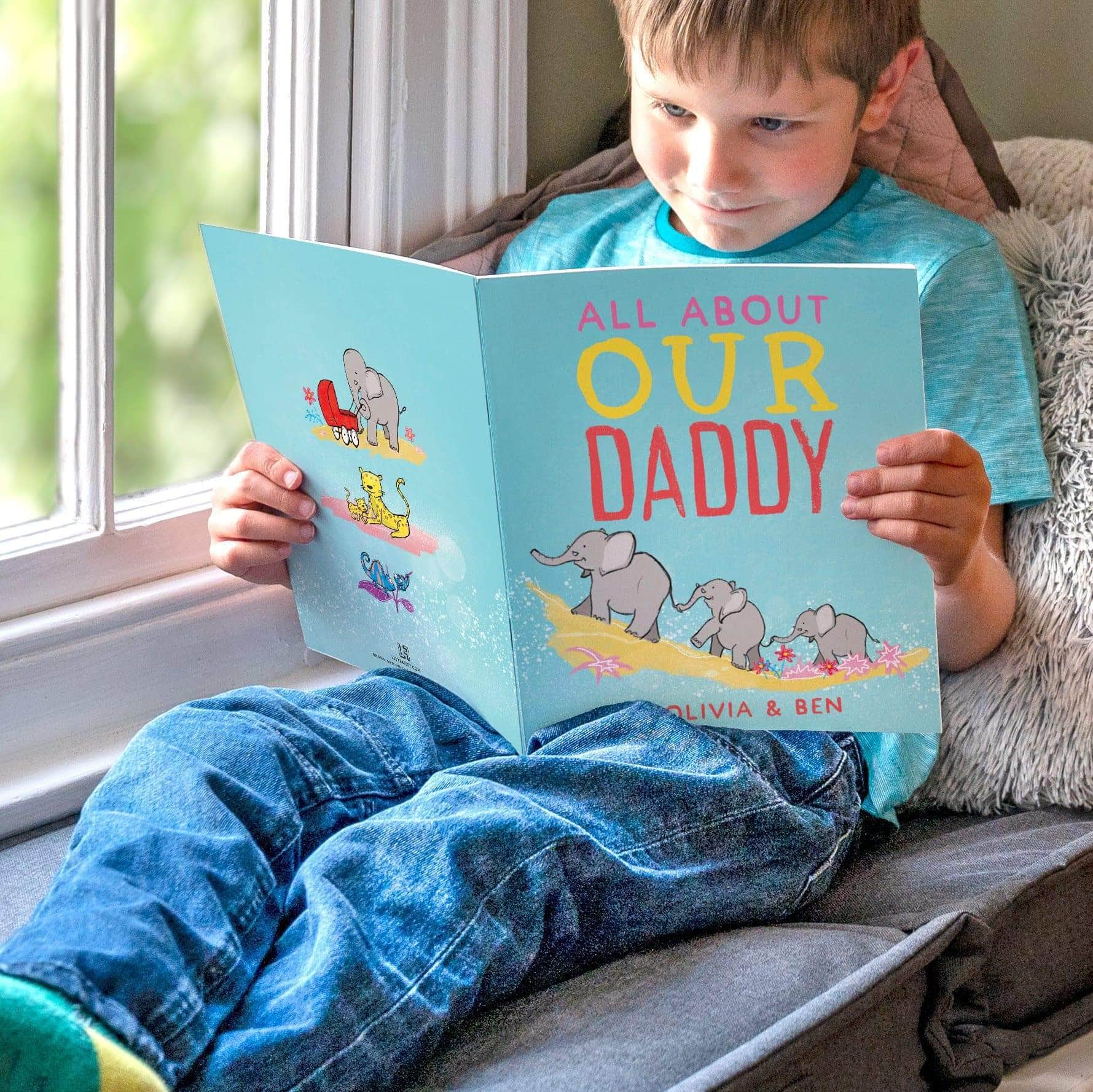 Personalized Kids Book - Daddy Me And The Family Tree – Letterfest