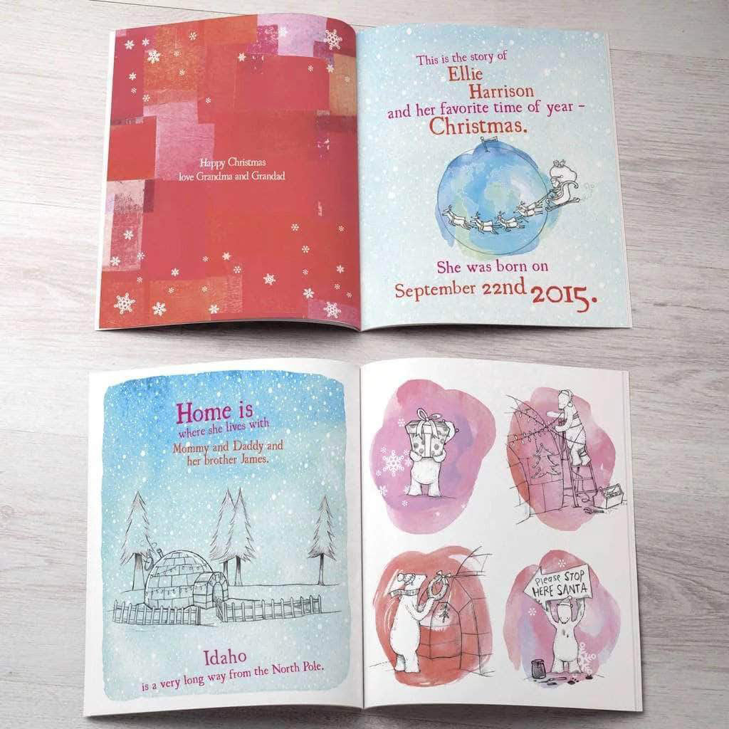 Christmas Books / Christmas Gift for Kids / Christmas Books for Kids / Personalised  Christmas Book, Best / Personalized Children's Book 