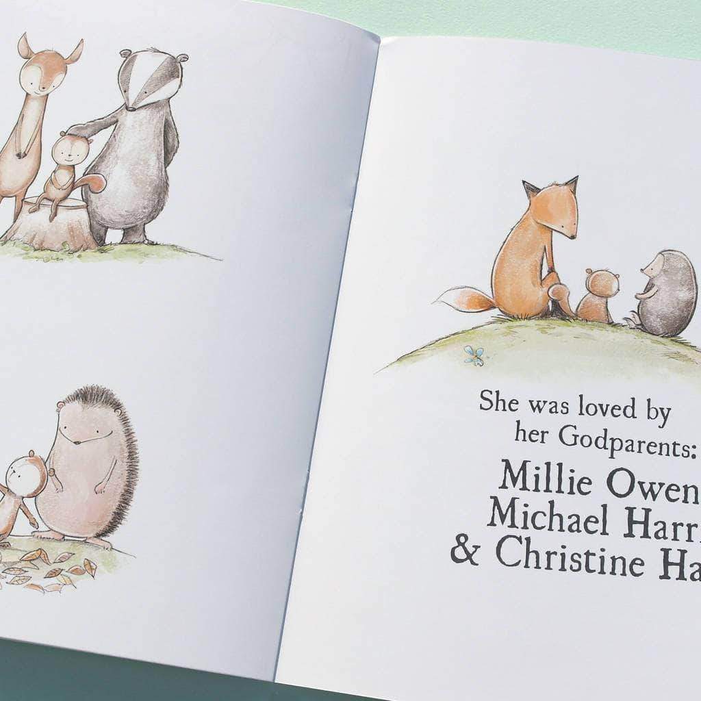 letterfest book Personalised Christening Story Book