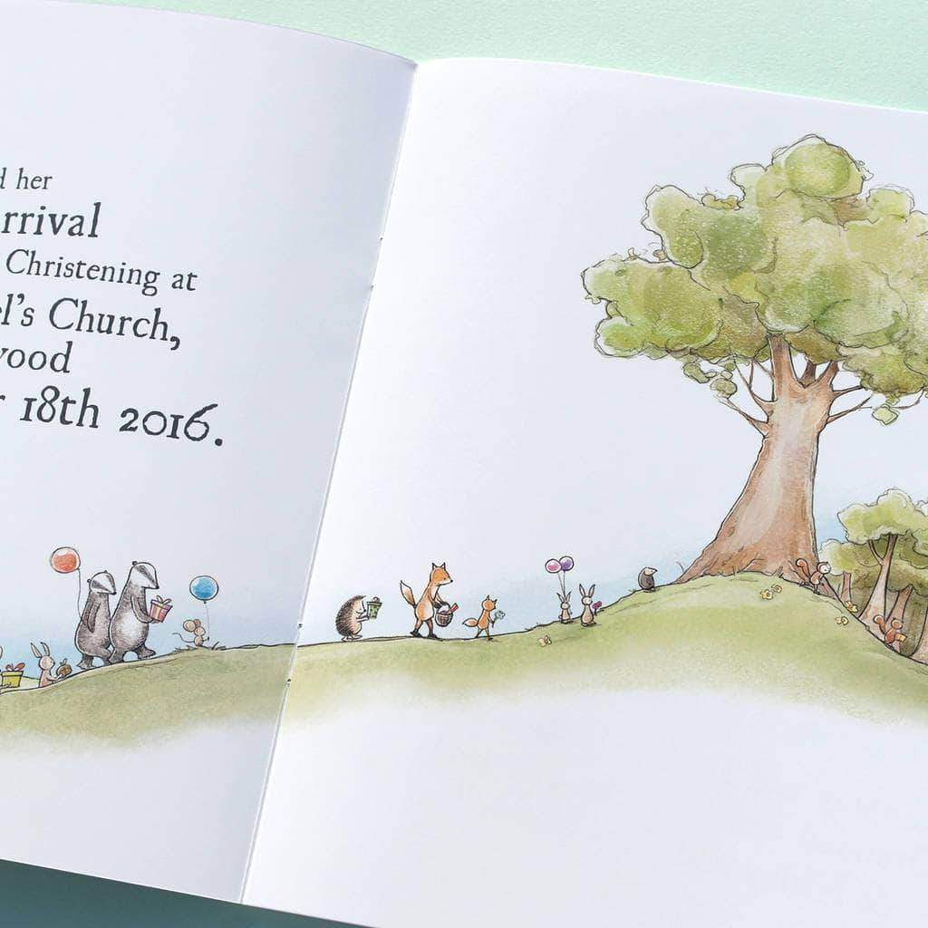 letterfest book Personalised Christening Story Book