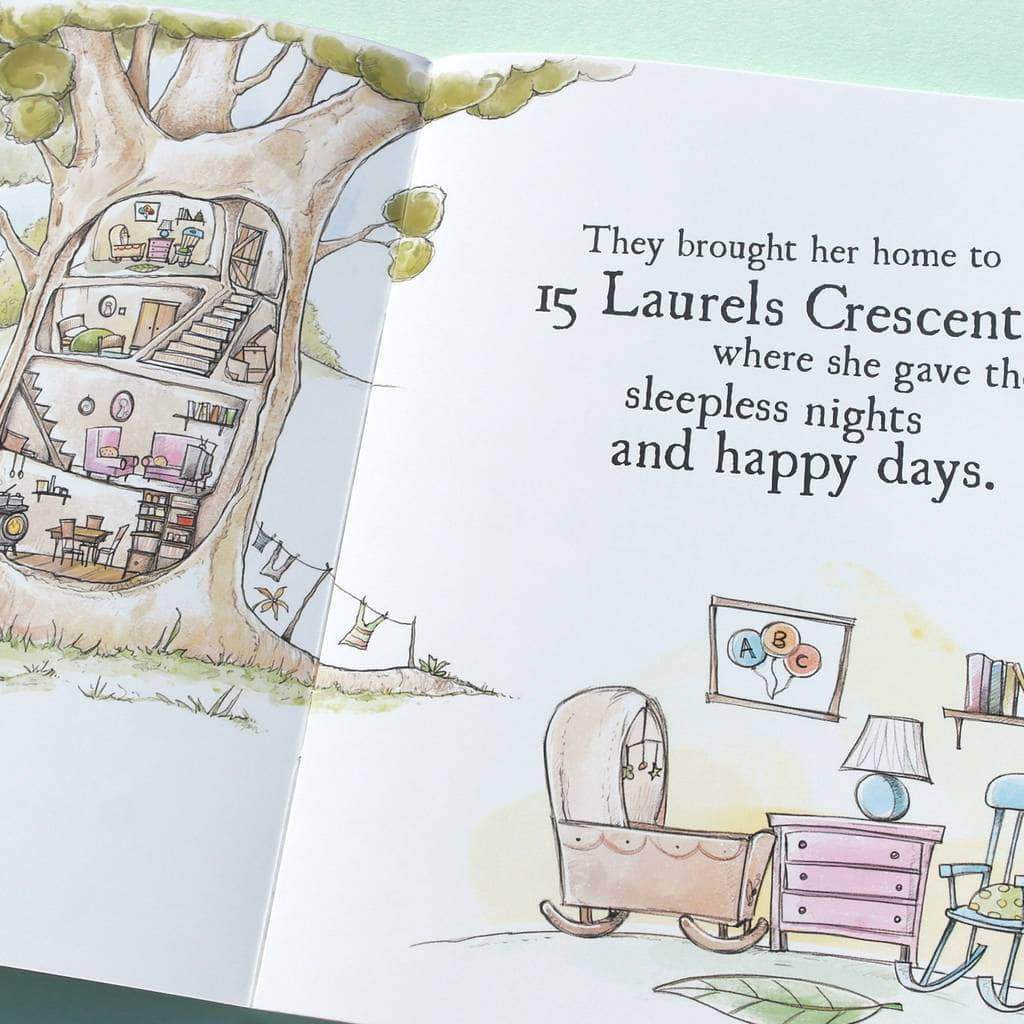 letterfest book Personalised Christening Story Book