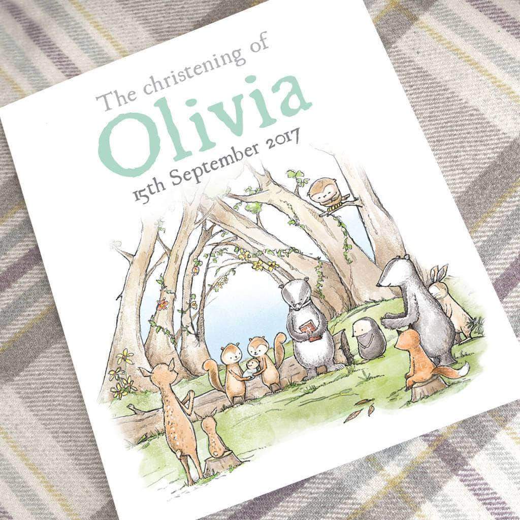 letterfest book Personalised Christening Story Book