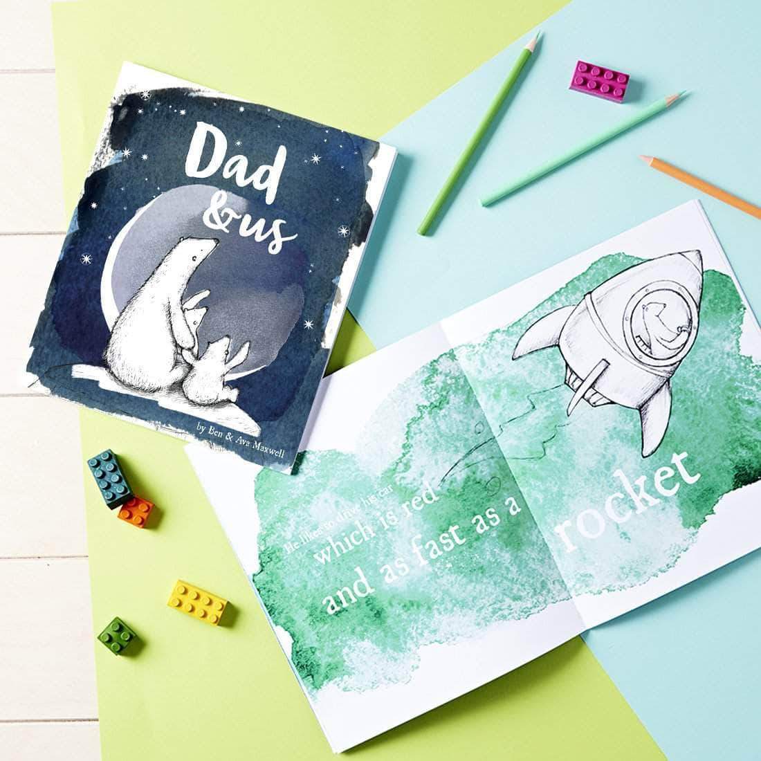letterfest book Personalised Daddy and Me Story Book