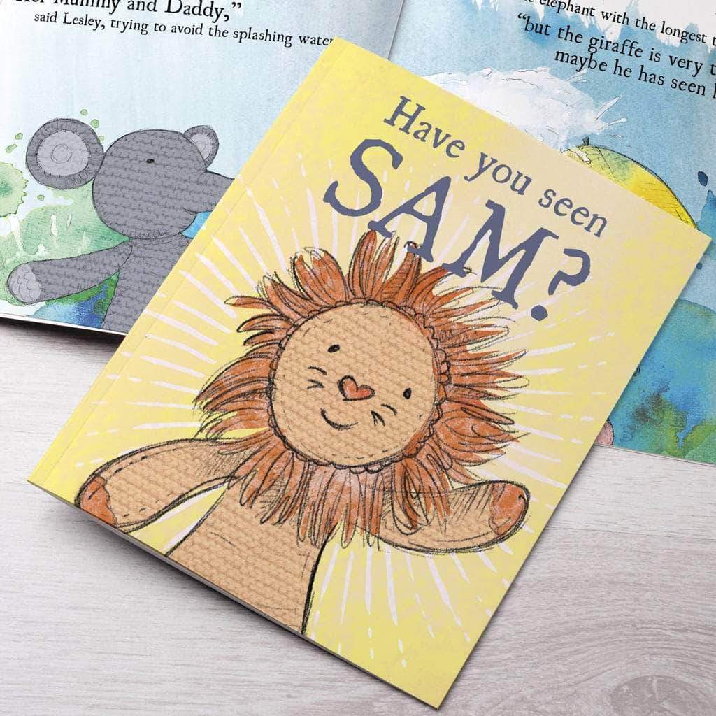 letterfest book Personalized Lion Story Book