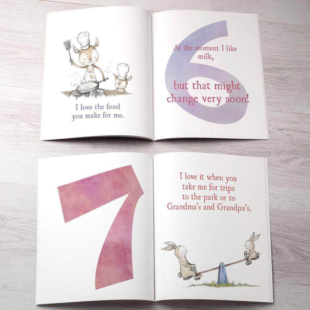 Reasons I Love Dad Children's Book By Letterfest