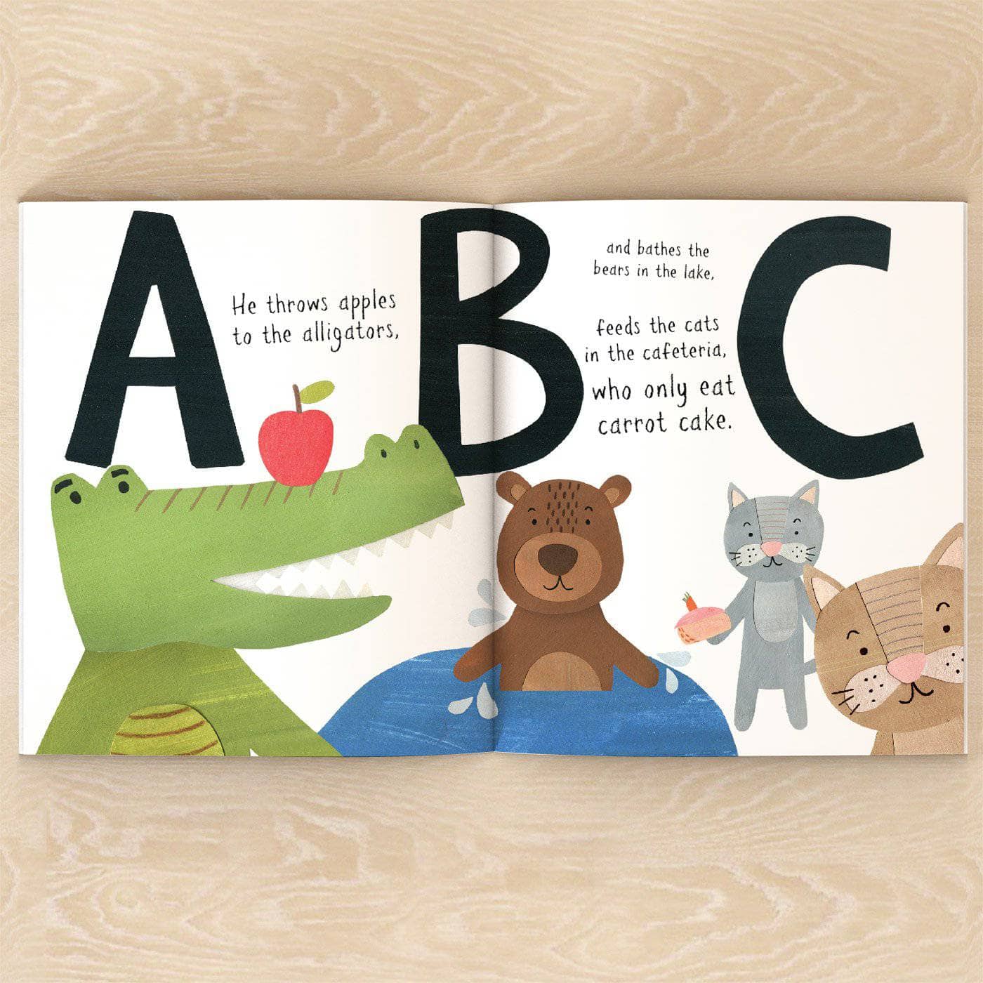 Personalized Alphabet Zoo Story Book - Main Image
