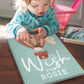 letterfest book Personalised Wish Book For Baby Or Child
