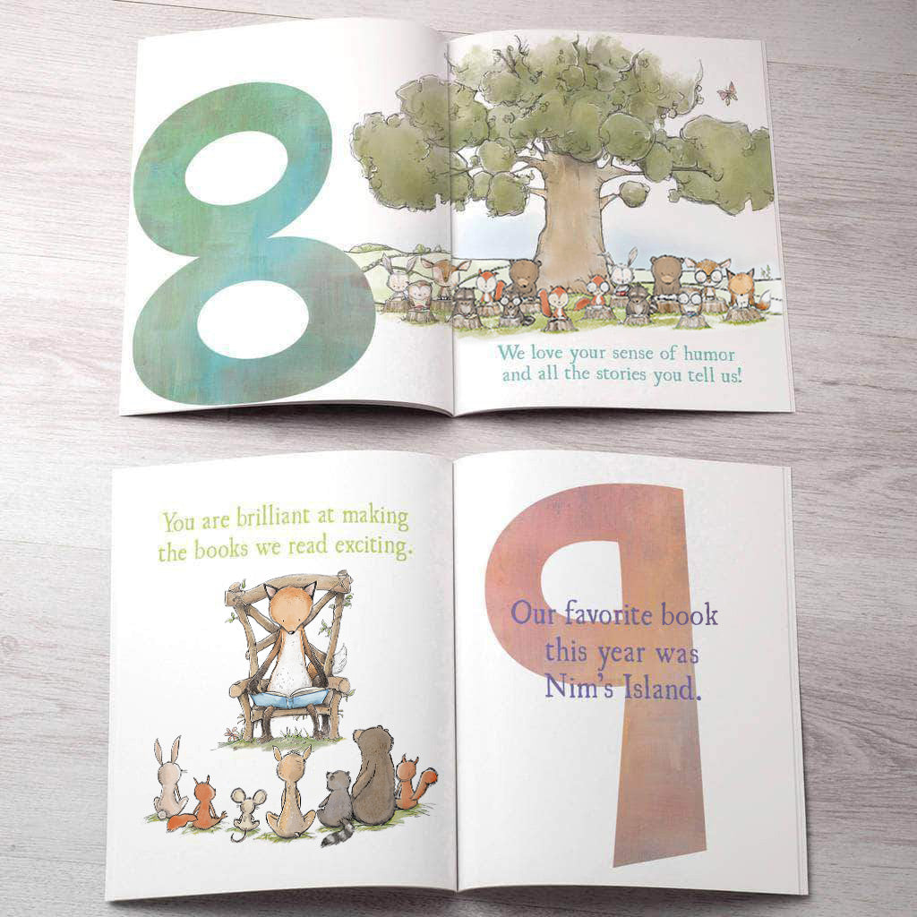 Letterfest.com book Reasons We Love Our Teacher Book