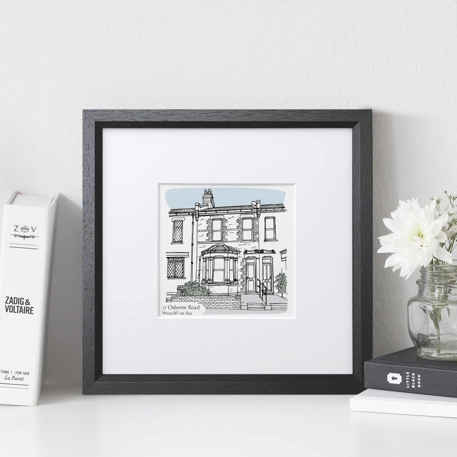 Personalized selling House or Business Portrait