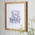 Grandparent Personalized Line Portrait
